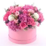 Box of Pink Lavish Flowers
