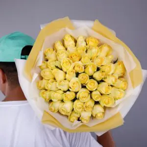Yellow Roses - 60 stems