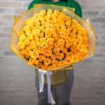 Yellow Delight bouquet by June Flowers